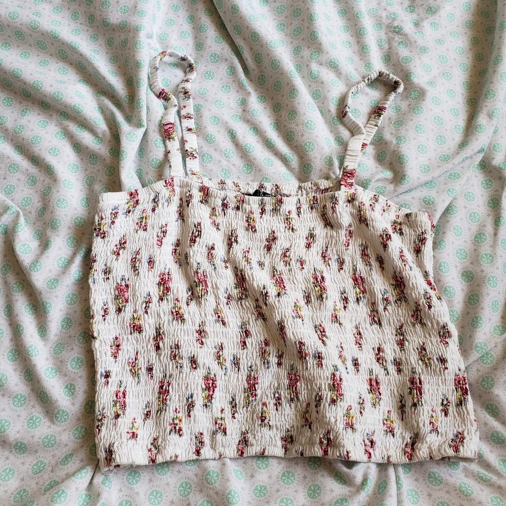 Forever 21 Floral Tank Top